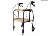 Height Adjustable Trolley with Brakes
