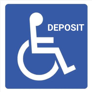 Wheelchair Hire Deposit