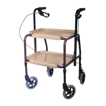 Aidapt Height Adjustable Trolley With Breaks
