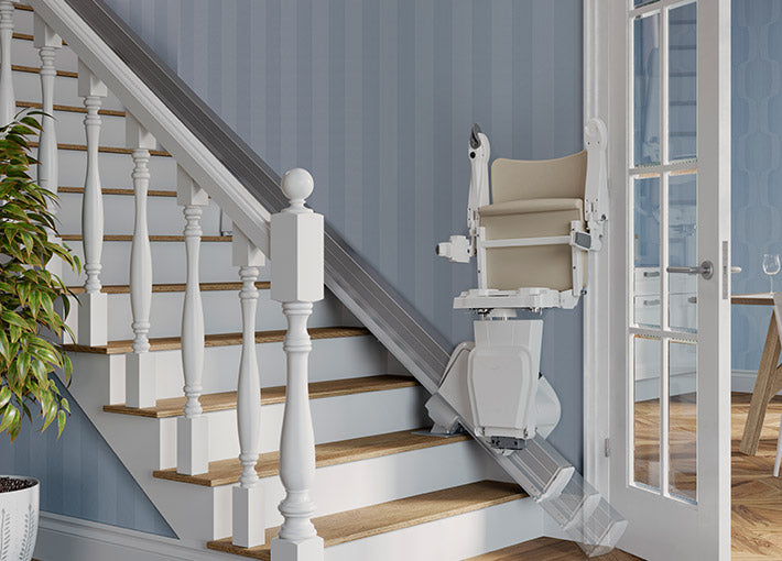 Hinge Options - Handicare 1100 Stairlift
