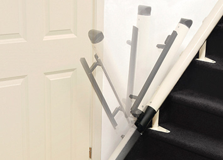 Hinge Options - Handicare Free Curve Stairlift