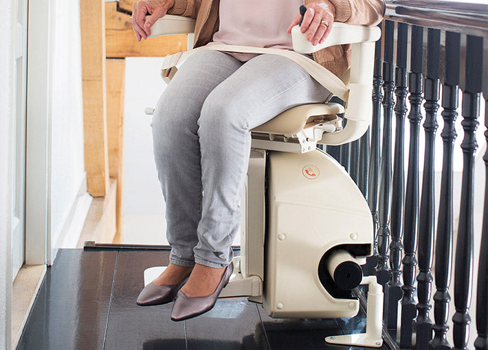 Power Assistance Options - Handicare Free Curve Stairlift