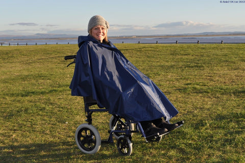 Splash Deluxe Wheelchair Poncho (Lined) - U