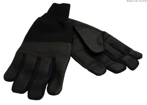 Revara Sports Leather Summer Glove Black