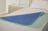 Vida Washable Bed Pad - Maxi - 70 x 90cm - with tucks - Green