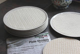 StayPut Plate Dividers - 18.5 x 18.5cm - White