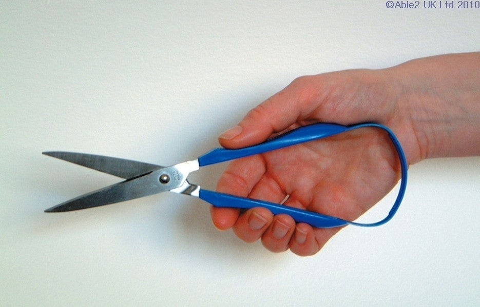 Left Handed Self-Opening Loop Scissor