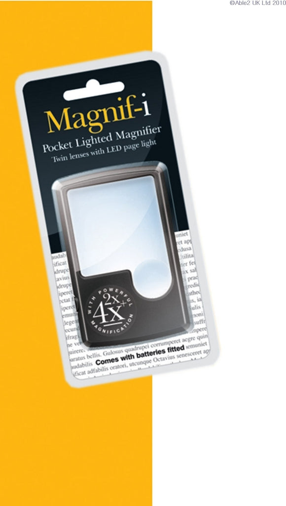 Pocket LED Magnifier